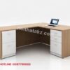 Bàn Làm Việc Gỗ Chữ L Có Hộc BLV81V