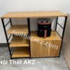 Kệ lò vi sóng đa năng có tủ gỗ công nghiệp giá rẻ