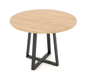 BÀN TRÒN CHÂN SẮT D80 -CS75