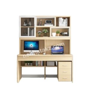 Bàn Làm Việc _Học Tập Có Giá Sách Hiện Đại BHD19