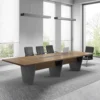 Bàn họp gỗ công nghiệp 3m6