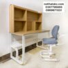 Bàn làm việc _ bàn học tập kèm giá sách mã 60