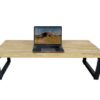 Bàn làm việc Ngồi Bệt 120x60cm gỗ cao su chân gấp KZ06