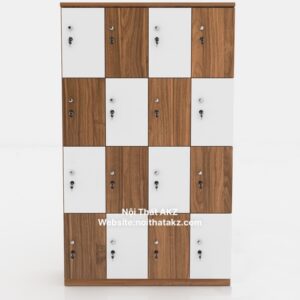 Tủ locker gỗ 16 ngăn - LKKZ04