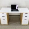 Bàn ikea gỗ cao su cao cấp140x60cm gỗ cao su BD68050