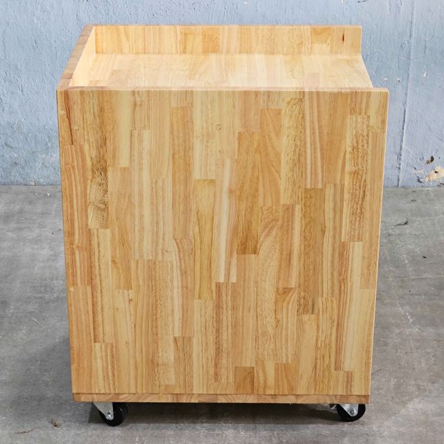 Tủ cá nhân nhỏ 1 ngăn kéo 40x50x55cm gỗ cao su TCN68066-2