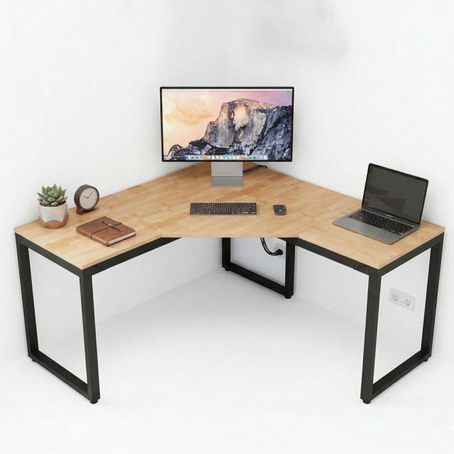 Bàn góc B52 Spirit 160x160cm gỗ cao su CD68048