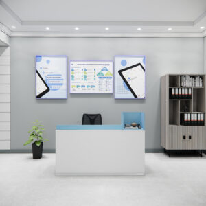 Quầy Lễ Tân QLT005 160cm x75cm