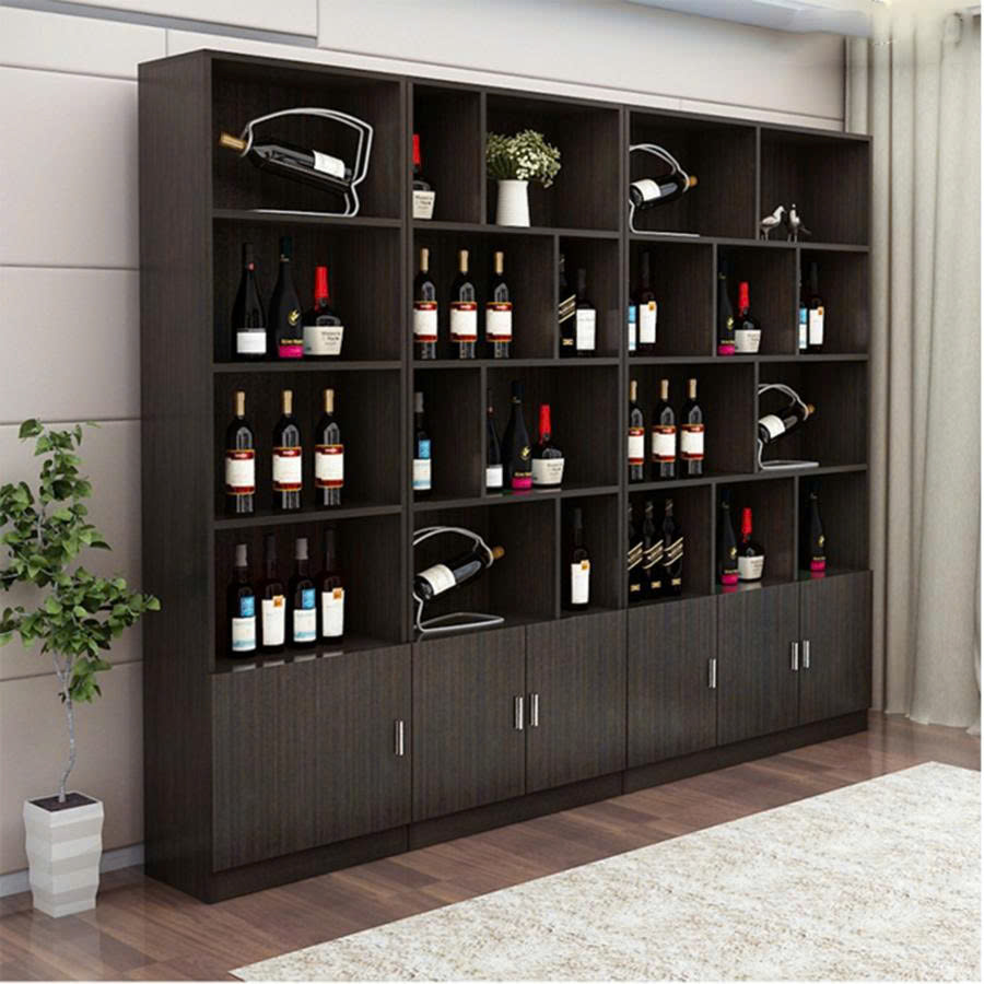 Combo tủ kệ gỗ để rượu, sách, mỹ phẩm trưng bày KSG298-2