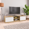 Kệ Tivi Gỗ MDF Nhiều Ngăn Để Sàn Hiện Đại TKTV39