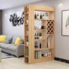 Kệ gỗ đứng để rượu trang trí TR01