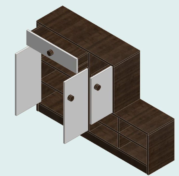 Tủ giày đẹp gỗ công nghiệp MDF TUGIAY26